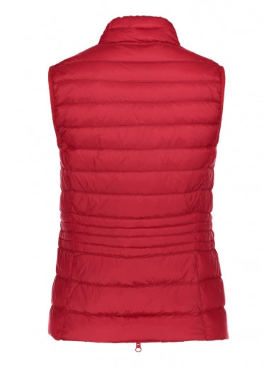 Red Padded Gilet Coat