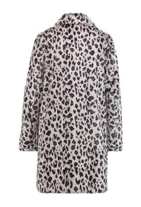 Soft Animal Print Coat