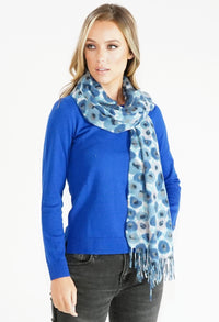 Flower Print Scarf-1