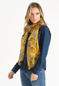 Floral Print Scarf-3