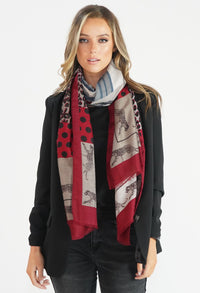 Animal Print Scarf-3