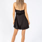 Strapless Balloon Hem Dress