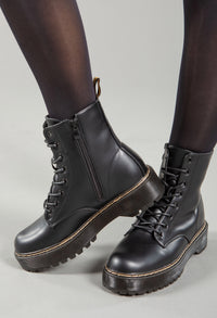 Lace Up Work Style Boot