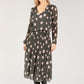 Polka Dot Plisse Pop Over Dress