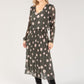 Polka Dot Plisse Pop Over Dress