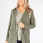 Soft Touch Fine Knit Hooded Cardigan