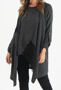 Grey Crinkle Jacket