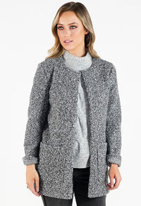 Cosy Collarless Jacket