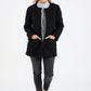 Cosy Collarless Jacket-1