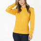 Mustard Round Neck Knit Jumper