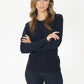 Navy Round Neck Knit Jumper