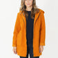 Mustard Cozy Hooded Jacket