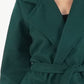 Green Longline Coat