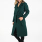 Green Longline Coat