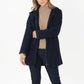 Navy Cozy Hooded Jacket