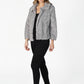 Grey Soft Faux Fur Jacket