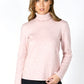 Soft Rose Roll Neck Knit