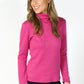 Fuschia Roll Neck Knit