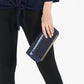 Metallic Navy Clutch Bag