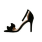 Black Frill Detail Heel