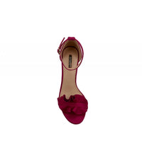 Fuschia Frill Detail Heels