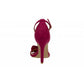 Fuschia Frill Detail Heels