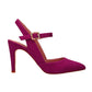 Fuschia Jewel Clasp Detail Heels