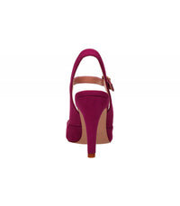 Fuschia Jewel Clasp Detail Heels