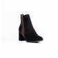 Side Stripe Heeled Ankle Boot-1