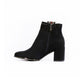 Side Stripe Heeled Ankle Boot-1