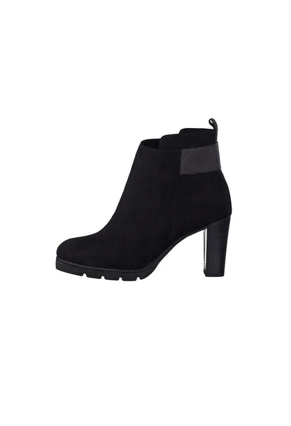 Black Heeled Boot