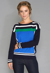 Colour Block Jumper-1