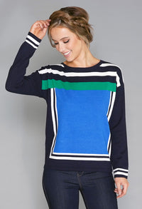 Colour Block Jumper-1