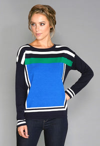 Colour Block Jumper-1