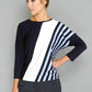 Stripe Supala Print Top