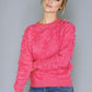 Coral Lace Design Knit