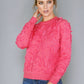 Coral Lace Design Knit