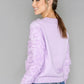 Lilac Lace Design Knit