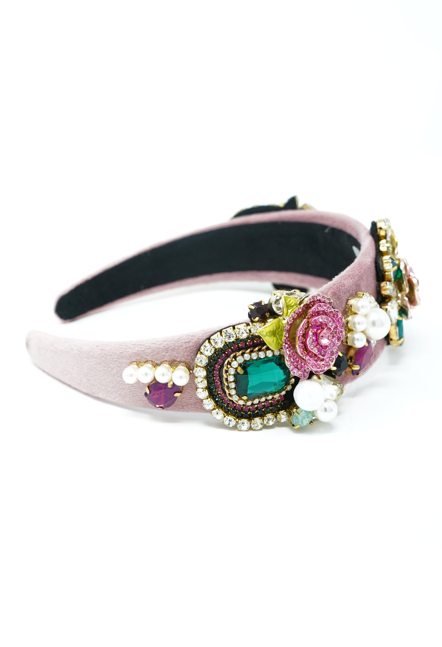 Pink Jewel Embellished Hairband