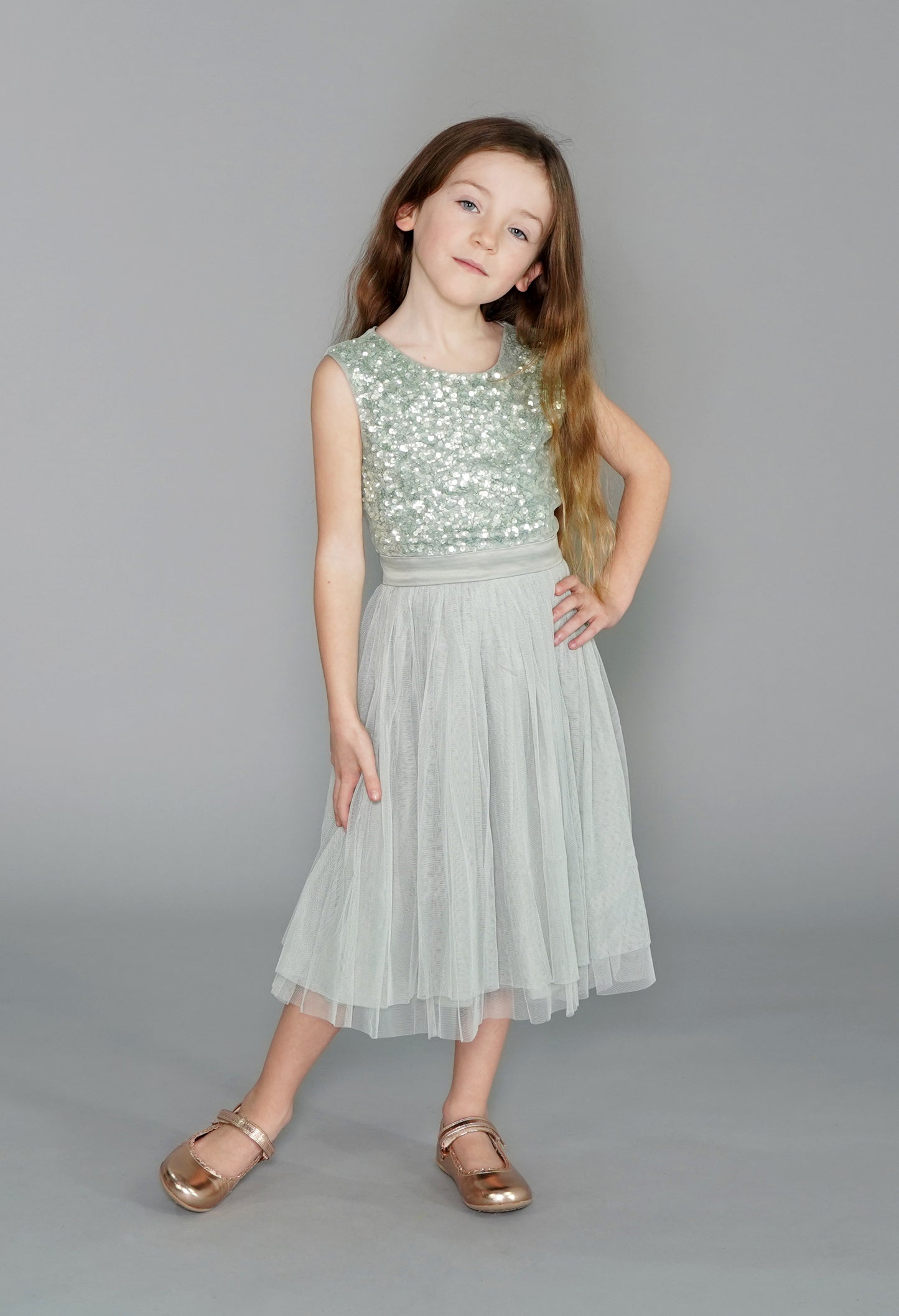 Sage Green Mini Maya Dress