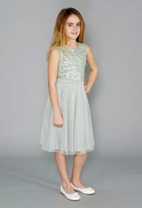 Sage Green Mini Maya Dress