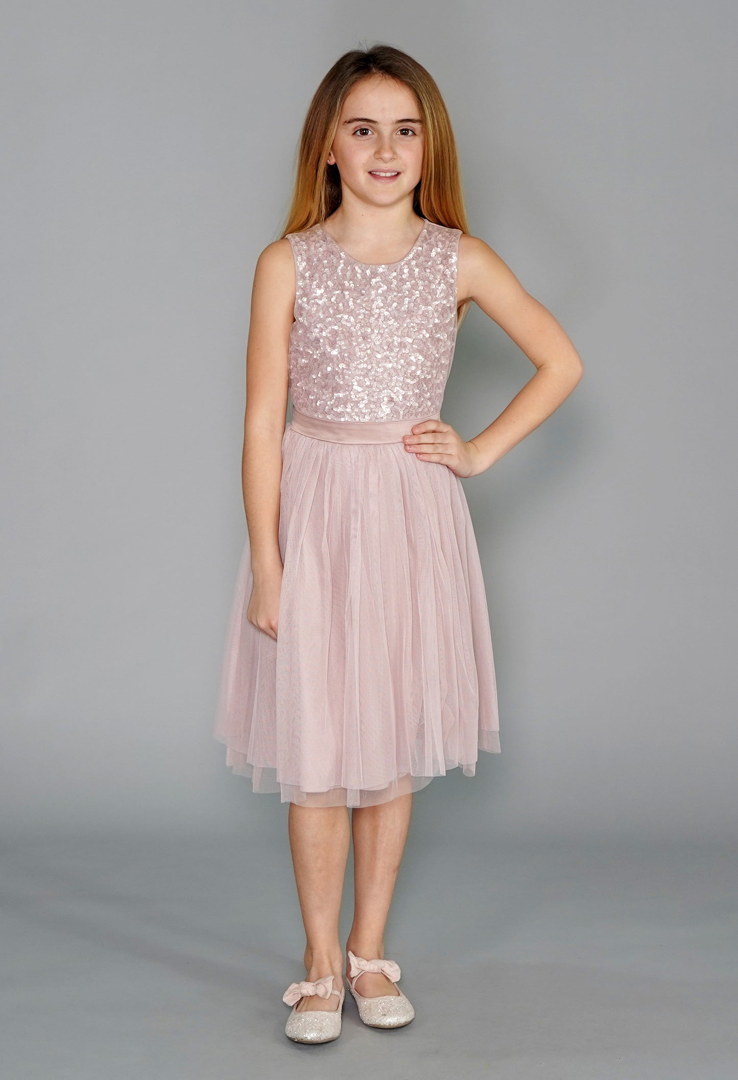 Frosted Pink Mini Maya Dress