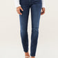 PUSH IN JEANS WITH SLIM LEG SHORT LENGTH