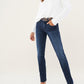 PUSH IN JEANS WITH SLIM LEG SHORT LENGTH