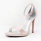 Pink Barely There Sandals