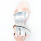 Pink Barely There Sandals