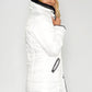 White Cosy Collar Detail Coat