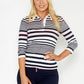 Striped Polo Top-2