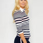 Striped Polo Top-2