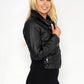 Black Faux Leather Jacket-1